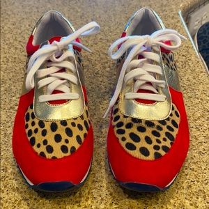 Boden Leopard Sneakers